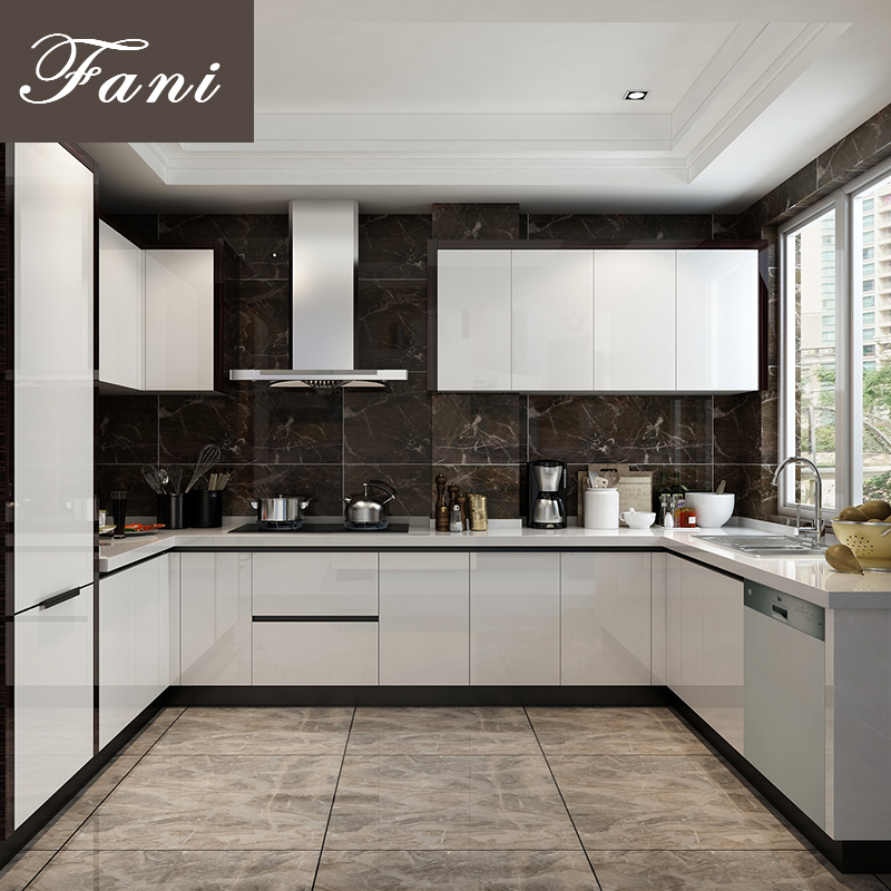 cupboard Customized Whole modern Simplicity Economic type kitchen Kitchen customized Carbon light plate Acrylic Macromolecule cupboardin the Whole house custom , Kitchen Cabinet & Accessories , Kitchen Cabinet category - from Buy2taobao.com to provide professional Taobao agent buy service