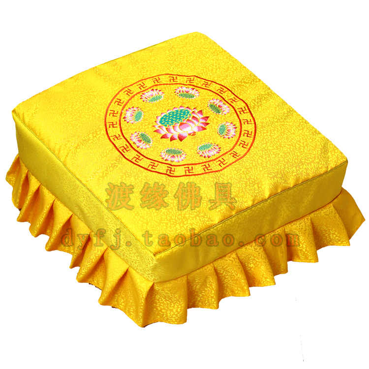 拜凳套 绣莲花拜垫椅套 拜佛神椅凳禅修瑜伽打坐垫套佛道教用品在类目 居家布艺, 坐垫/椅垫/沙发垫, 蒲团中 - 来自Buy2taobao.com提供专业的淘宝代购服务