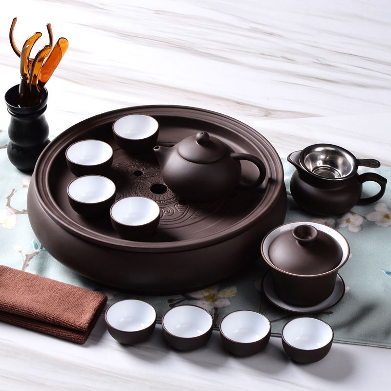 new pattern Cinnabar Kungfu Online tea set suit teacup teapot tea tray a complete set ceramics tea set circular Tea washing Impoundment 88in the Tableware , Tea set , Kung Fu Tea category - from Buy2taobao.com to provide professional Taobao agent buy service