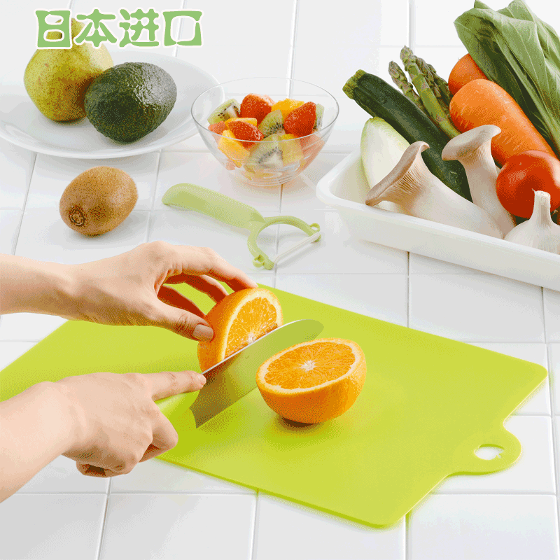Japan Imported resin Soft chopping block Bend Cutting board fruit suspension Chopping boardin the Kitchen/Cooking utensils , Cooking utensils , Chopping/Chopping board category - from Buy2taobao.com to provide professional Taobao agent buy service