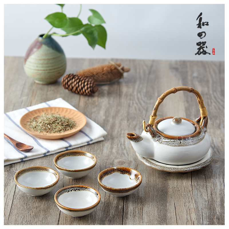 日式色釉餐具和风提梁茶壶手绘海鲜壶韩式茶具花茶壶色釉手绘壶在类目 餐饮具, 茶具, 茶壶中 - 来自Buy2taobao.com提供专业的淘宝代购服务