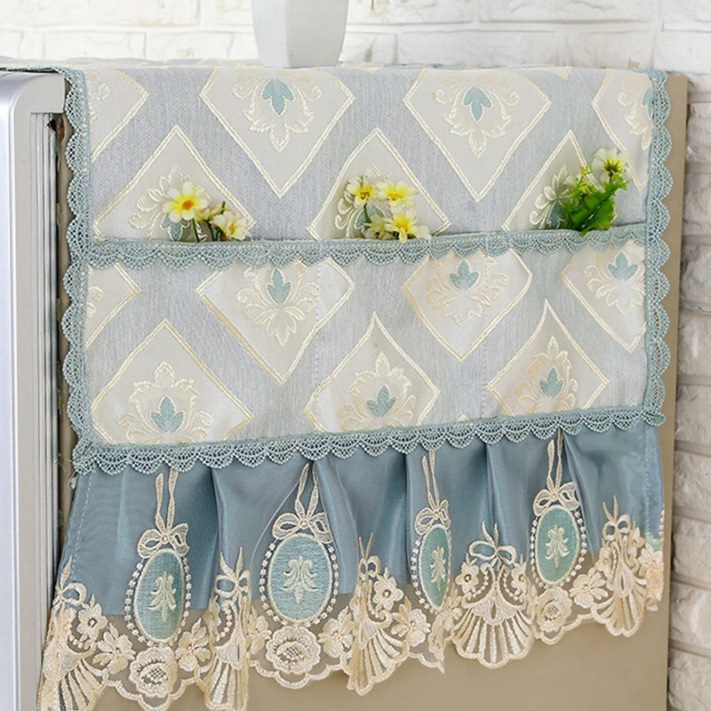 Refrigerator Storage rack Hanging bag European style Double Door Door Gabion Fabric art Double door Single door dust cover head-cover or veil for the bride at a weddingin the Storage consolidation , Household appliances dust , Dust the refrigerator category - from Buy2taobao.com to provide professional Taobao agent buy service