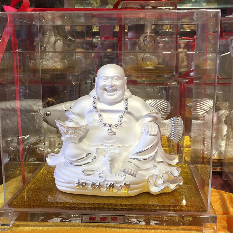 弥勒佛 足银纯银礼品摆件收藏品家居饰品佛教佛像f0101|ruв категории Украшения,ювелирные изделия, украшения - от Buy2taobao.com для оказания профессиональной услуги покупки агента Taobao