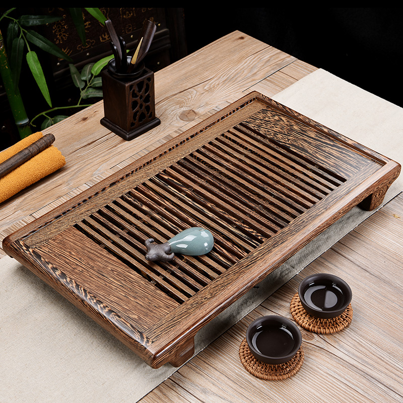 鸡翅木茶盘实木茶台储水花梨抽屉式家用简约功夫茶具小号茶海托盘|ruв категории посуда, чайный сервиз, чайный поднос - от Buy2taobao.com для оказания профессиональной услуги покупки агента Taobao