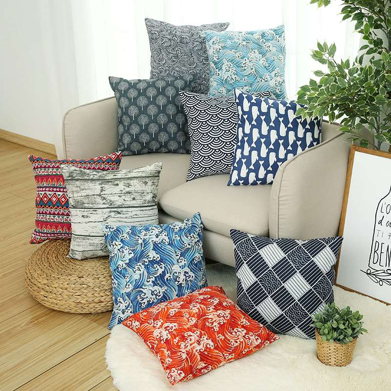 Countryside automobile Waist protection Cushion Pillowcase fresh Pillows sofa Cushion Office Pillow Bedside backrestin the Home Fabric , Pillow/Pillow category - from Buy2taobao.com to provide professional Taobao agent buy service