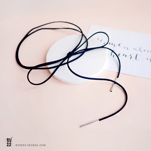 Black Lace choker bow Bandage clavicle Necklace A collar for a horse neck Jewelry Neck strapin the Accessories/Fashion Jewelry, Necklace category - from Buy2taobao.com to provide professional Taobao agent buy service