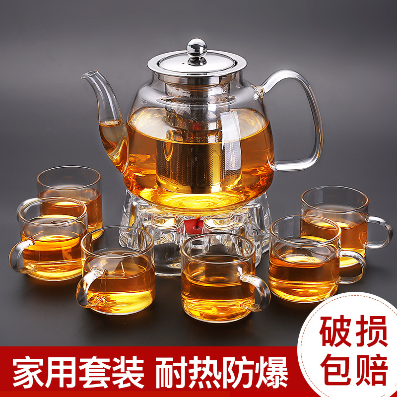 Teapot suit household Glass filter High temperature resistance tea set Kettle Heat transparent thickeningin the Tableware , Tea set , Teapot category - from Buy2taobao.com to provide professional Taobao agent buy service