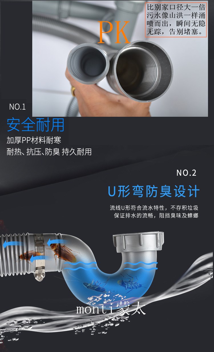 Dishwasher parts Launching device Sewer water tank Trays Under the water kitchen suit Stainless steel Double groovein the Decoration main material , Kitchen , Sink Accessories , Sink strainer category - from Buy2taobao.com to provide professional Taobao agent buy service