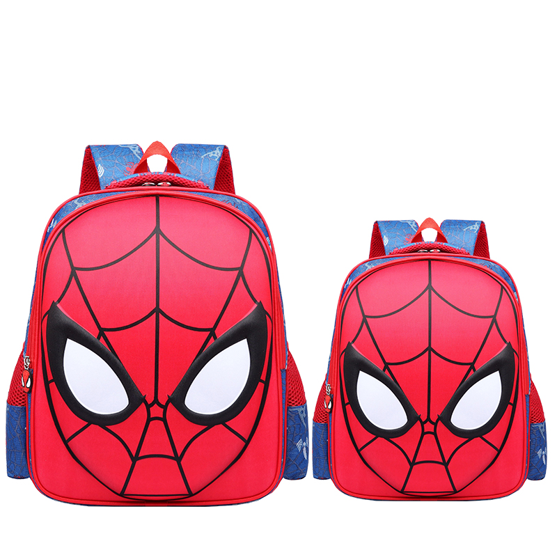 3D蜘蛛侠书包小学生男童儿童幼儿园4年级6-12周岁1-3年级5岁宝宝