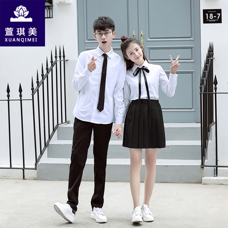 班服校服韓版學院風套裝初高中男女學生裝制服短裙水手服情侶在類目 女裝/女士精品, 套裝/學生校服/工作制服, 學生校服中 - 來自Buy2taobao.com提供專業的淘寶代購服務
