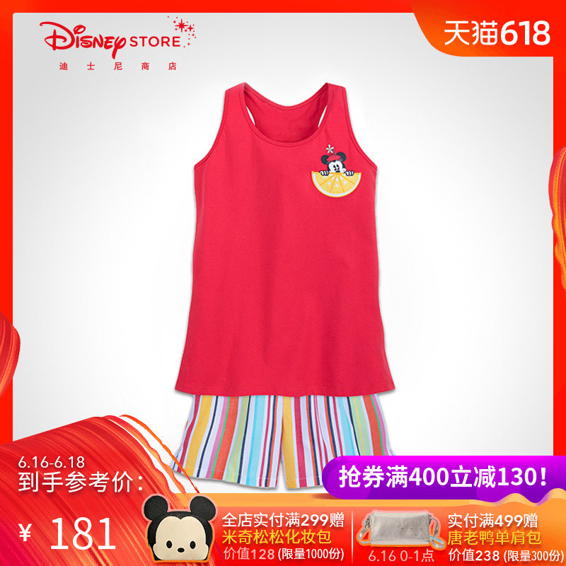 迪士尼时尚 米妮无袖睡衣睡裤家居服套装女夏卡通可爱Disney在类目 女装/女士精品, 套装/学生校服/工作制服, 其它套装中 - 来自Buy2taobao.com提供专业的淘宝代购服务