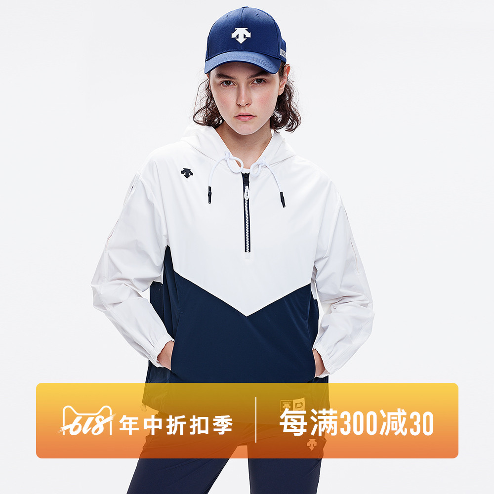 DESCENTE迪桑特 COMFORT FIT宽松版型 女子梭织外套 D9232IWB71|msdalam kategori sukan/pakaian kasual, jaket sukan/kot - dari Buy2taobao.com untuk memberikan perkhidmatan ejen Taobao profesional membeli