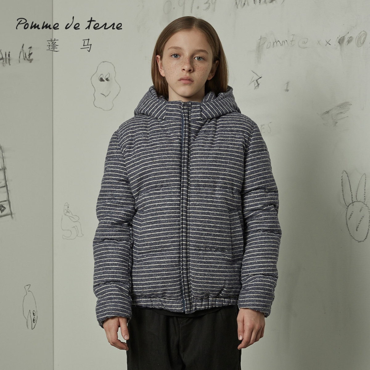 Pomme/蓬马青少年秋冬新品中大童男女童保暖蓬松羽绒服AHA710140|msdalam kategori Kanak-kanak/Bayi/Keluarga dipasang, pakaian bulu/liner ke bawah, Down - dari Buy2taobao.com untuk memberikan perkhidmatan ejen Taobao profesional membeli