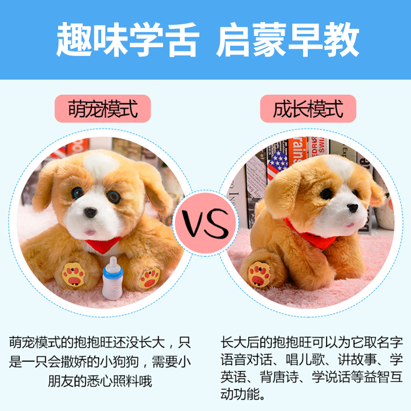 Q- Fun nest Hug intelligence simulation Pets dialogue Electric Plush Toys Doll girl birthdayin the Toy/Childs/Puzzle/Building block/Model , Plush Fabric Toys category - from Buy2taobao.com to provide professional Taobao agent buy service