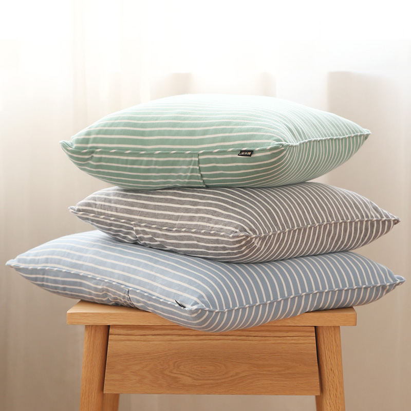 素色条纹柔软抱枕 枕头沙发抱枕靠垫 午睡枕长方形抱枕可拆洗在类目 居家布艺, 靠垫/抱枕中 - 来自Buy2taobao.com提供专业的淘宝代购服务