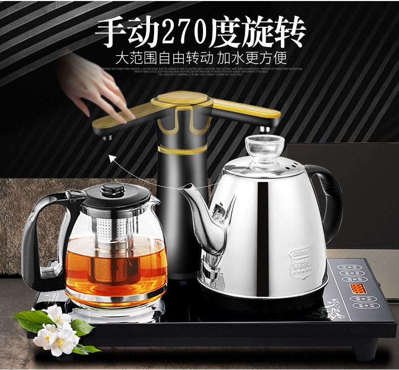 手動全自動上水壺電熱燒水壺家用玻璃抽水式茶台茶爐泡茶具電器在類目 廚房電器, 電熱水壺中 - 來自Buy2taobao.com提供專業的淘寶代購服務