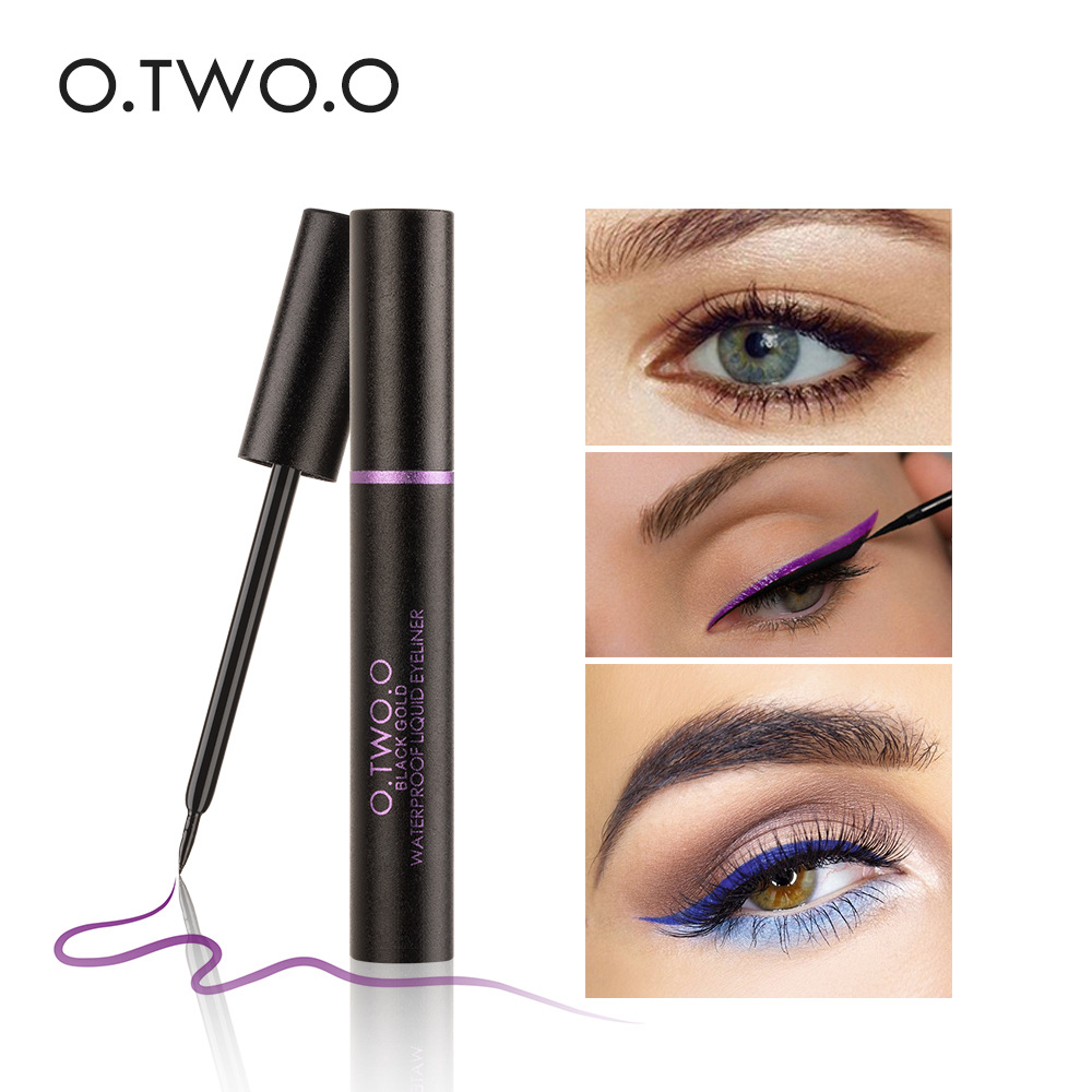 O.TWO.O 彩色速干眼线笔不晕染持久防水眼线液 3色|ruв категории Косметика, подводка - от Buy2taobao.com для оказания профессиональной услуги покупки агента Taobao