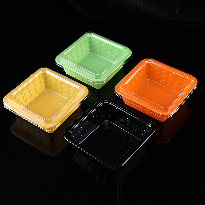 300g Catty square disposable fruit Box lovely Portable pack packing Plastic originality personalityin the Tableware , Disposable tableware , Disposable lunch boxes category - from Buy2taobao.com to provide professional Taobao agent buy service