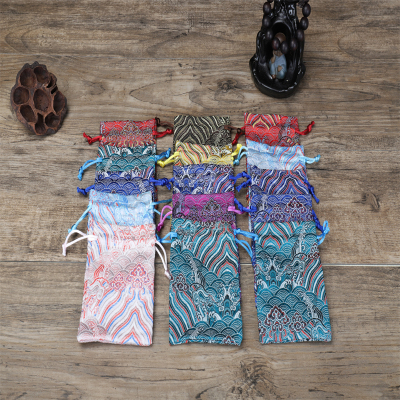 复古中国风刺绣首饰包装袋荷包袋小收纳袋珠宝手镯手串束口锦袋