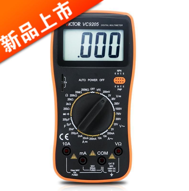 万用表VC9801A+数字高精度VC9205全自动VC890D万能表VC9802A+在类目 五金/工具, 仪器仪表, 万用表中 - 来自Buy2taobao.com提供专业的淘宝代购服务