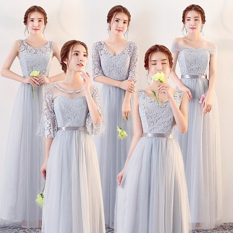 新款显瘦晚礼服夏季少女姐妹裙婚纱长袖伴娘服大码公主裙粉色|msdalam kategori Butik wanita / wanita, perkahwinan/Cheongsam/pakaian, pakaian/malam - dari Buy2taobao.com untuk memberikan perkhidmatan ejen Taobao profesional membeli