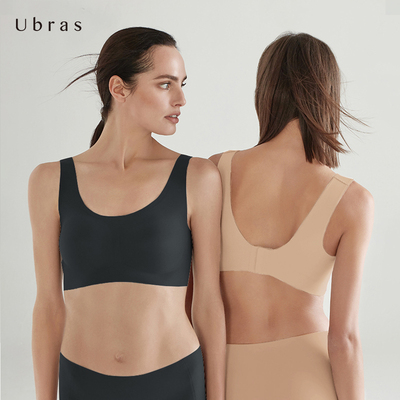 【薇娅推荐】Ubras无尺码文胸背心式\背勾式舒适无痕欧阳娜娜同款