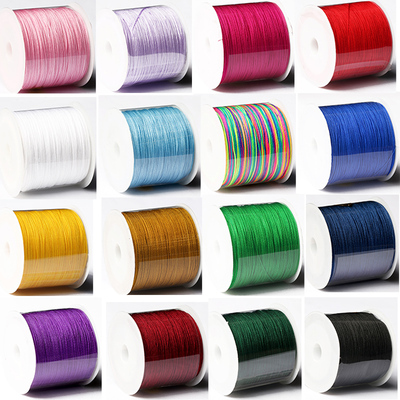 71号玉线编织线材0.4mm佛珠线穿珠蜜蜡手链项链吊坠绳串珠线细线