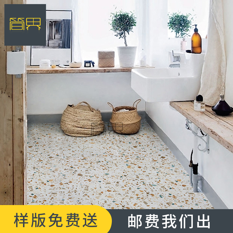 现代简约彩色水磨石瓷砖餐厅仿古砖复古厨卫墙砖600客厅防滑地砖|ruв категории награду материалов, керамическая плитка, старинного кирпича (включая культуры камень) - от Buy2taobao.com для оказания профессиональной услуги покупки агента Taobao