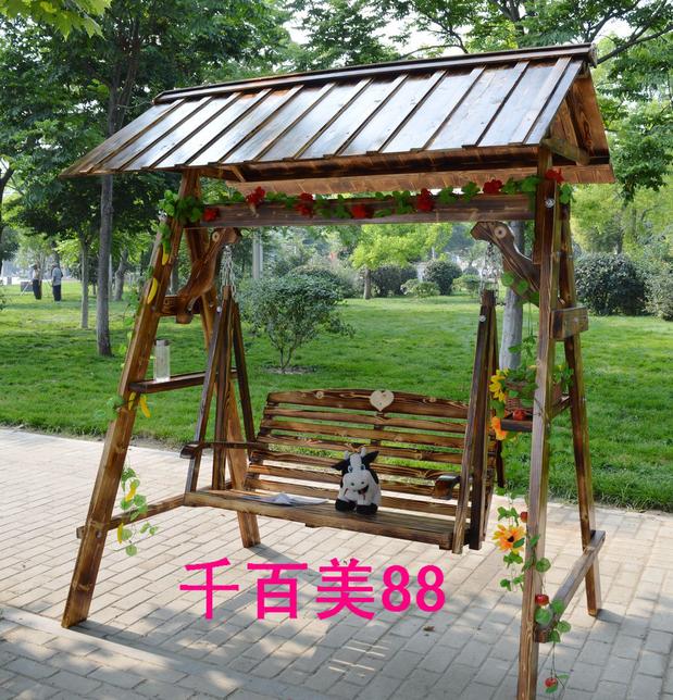 防腐实木户外吊篮阳台摇椅成人秋千藤椅顶蓬吊椅摇篮庭院家具荡椅|msdalam kategori perabot kediaman, luar/perabot taman, Swing luar - dari Buy2taobao.com untuk memberikan perkhidmatan ejen Taobao profesional membeli