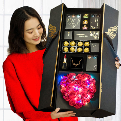 创意德芙巧克力礼盒装生日情人节礼物表白浪漫糖果送女友女生朋友