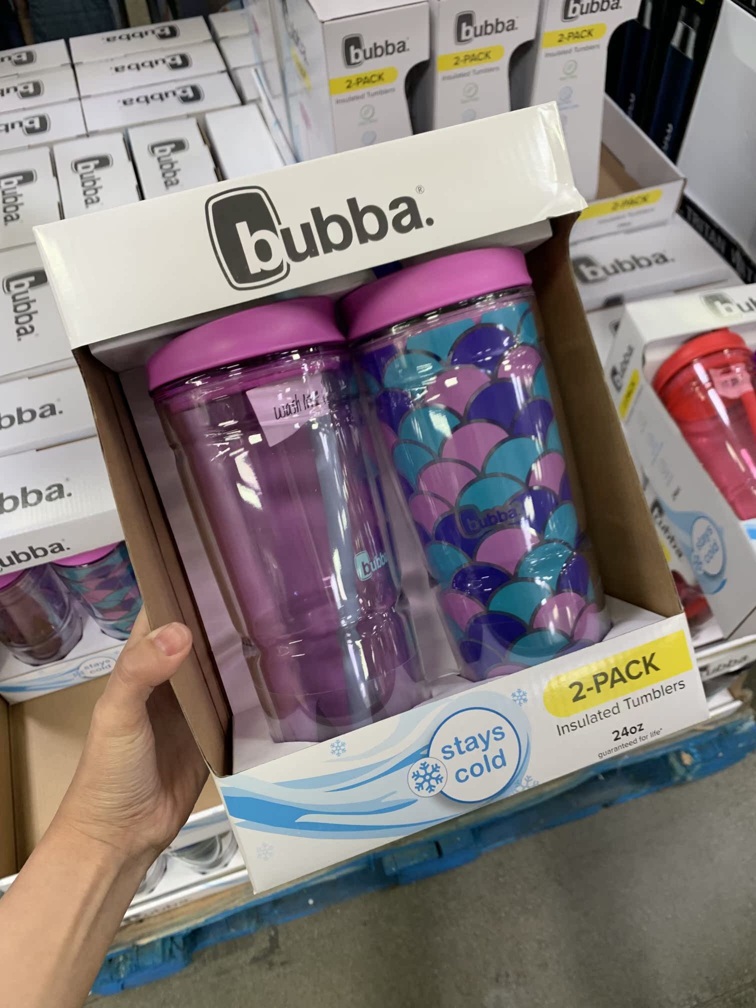 Bubba 双壁保冷吸管杯成人儿童便携运动水杯2支装710ml在类目 餐饮具, 杯子/水杯/水壶, 吸管杯中 - 来自Buy2taobao.com提供专业的淘宝代购服务