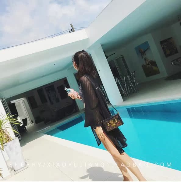 Long sleeve fashion Overknee ventilation Western style Sandy beach outdoors leisure time Long Seaside collocationin the Women's clothing/Boutique , Lace shirt/Chiffon shirt category - from Buy2taobao.com to provide professional Taobao agent buy service