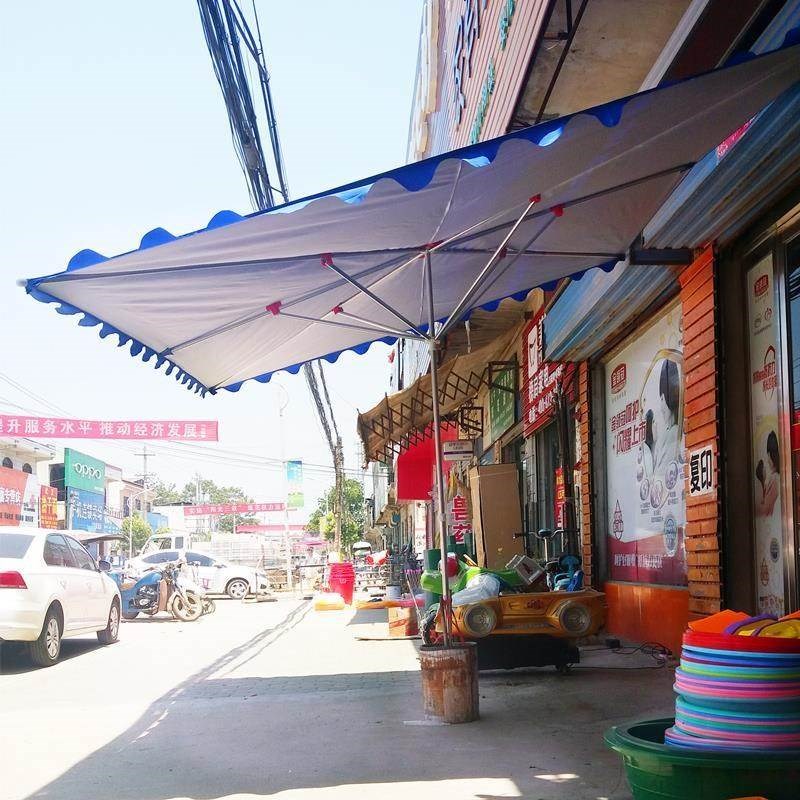大伞斜伞室外生意用摆摊商用露天太阳落地店面地摊雨伞长方形遮阳在类目 居家日用, 伞/雨具/防雨/防潮, 伞中 - 来自Buy2taobao.com提供专业的淘宝代购服务