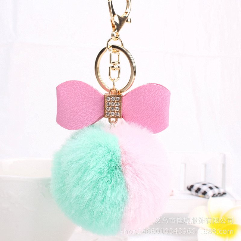 8 cm double color imitation rabbit fur ball bag pendant set|ruв категории оборудование/инструменты, приборы, дальномер - от Buy2taobao.com для оказания профессиональной услуги покупки агента Taobao
