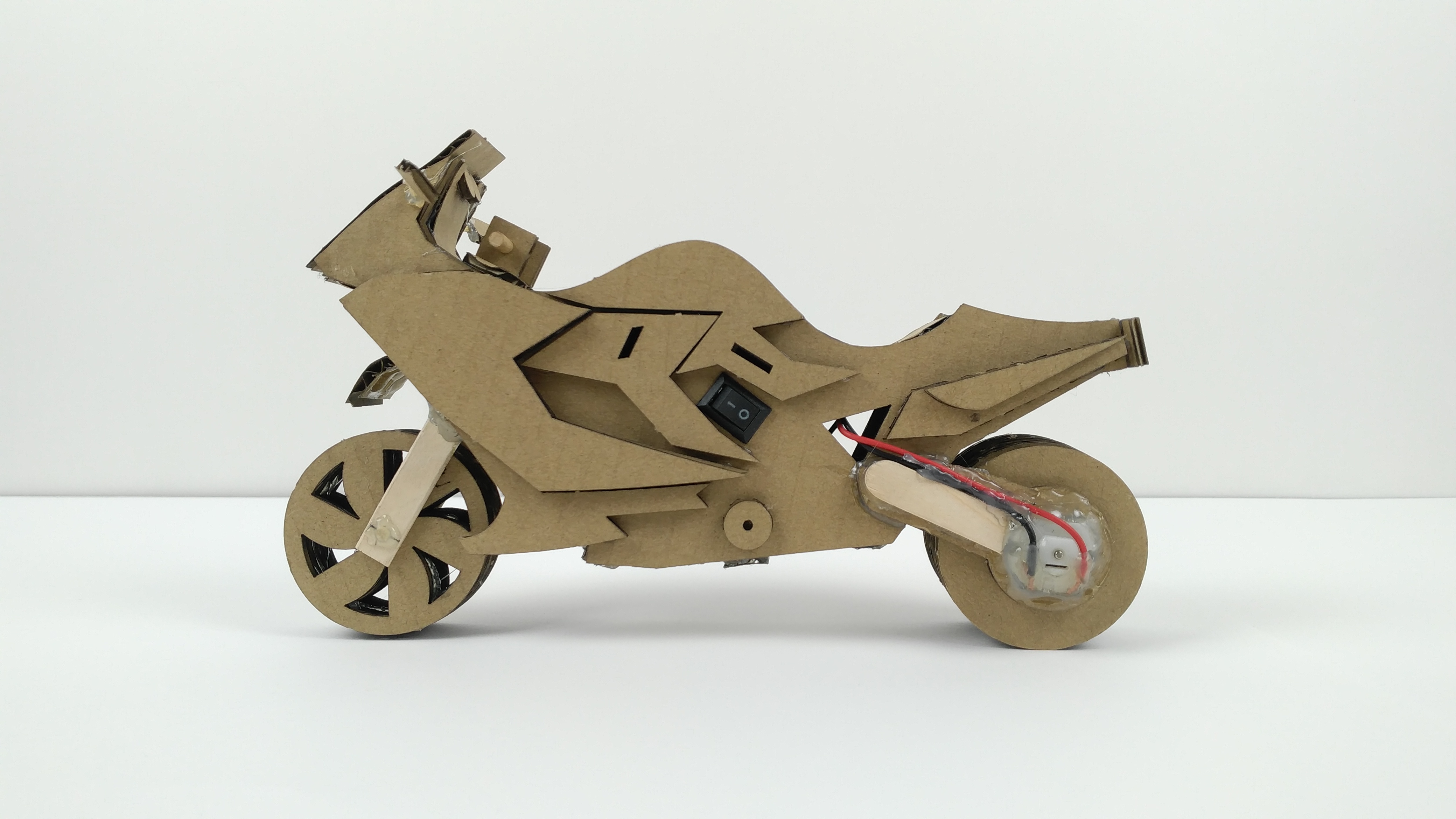 motorcycle STEAM Molded Hand DIY Material package Corrugated paper Toys Chong-off works science manual Operationin the Toy/Childs/Puzzle/Building block/Model , Learning/Experiment/Painting stationery , Scientific experiments category - from Buy2taobao.com to provide professional Taobao agent buy service
