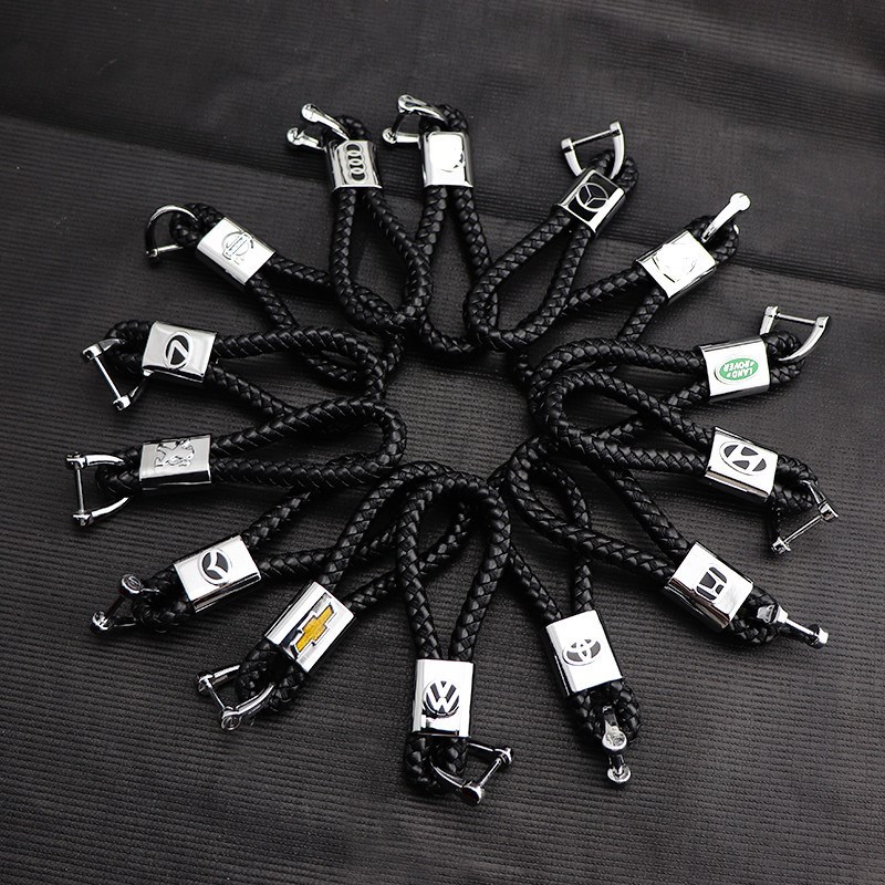 Car Dedicated weave Leather Key buckle audi Toyota BMW Key chain man Simplicity automobile keyin the Car/Articles/Fitting/Refit , Car Accessories/The jewelry , Driving personal items , Car Keychain category - from Buy2taobao.com to provide professional Taobao agent buy service