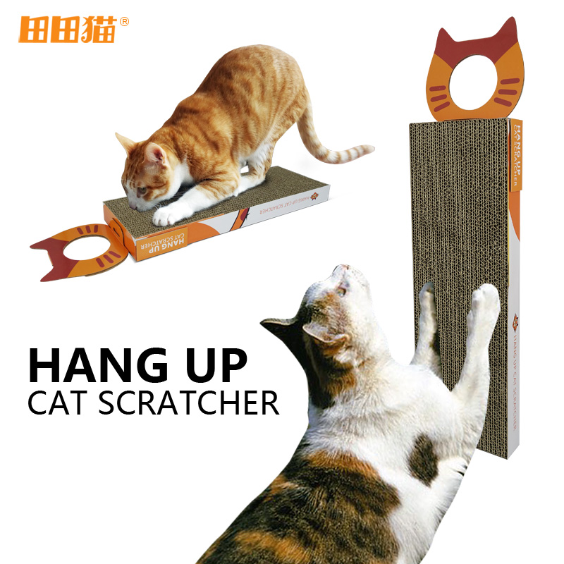 田田猫 可悬挂猫头抓板猫玩具瓦楞纸猫抓板猫猫用品送猫薄荷包邮|ruв категории животное/Животное питание и принадлежностей, кошка/собака игрушка, Кошка ловит плита - от Buy2taobao.com для оказания профессиональной услуги покупки агента Taobao