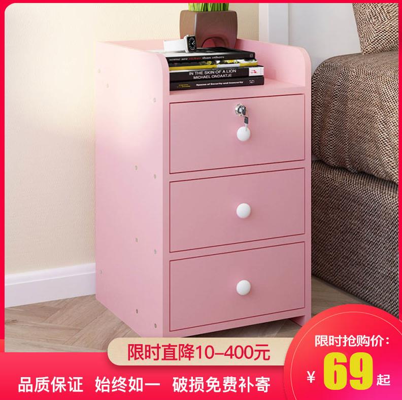 多功能简欧式特价床头柜简约现代经济型组装卧室储物柜美式白色在类目 住宅家具, 柜类, 床头柜中 - 来自Buy2taobao.com提供专业的淘宝代购服务