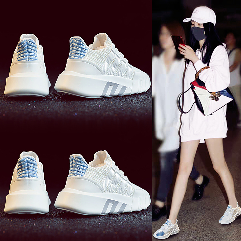 运动鞋女2019新款透气网红ins百搭春季春款休闲小白老爹夏季A女鞋|msdalam kategori Kasut wanita, kasut rendah - dari Buy2taobao.com untuk memberikan perkhidmatan ejen Taobao profesional membeli