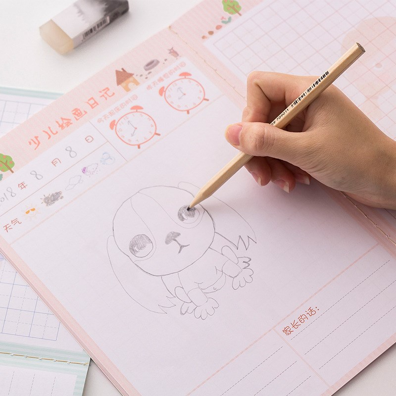 16K日记本小学生绘画日记字一二年级绘画日记本在类目 电子词典/电纸书/文化用品, 纸张本册, 日记本中 - 来自Buy2taobao.com提供专业的淘宝代购服务