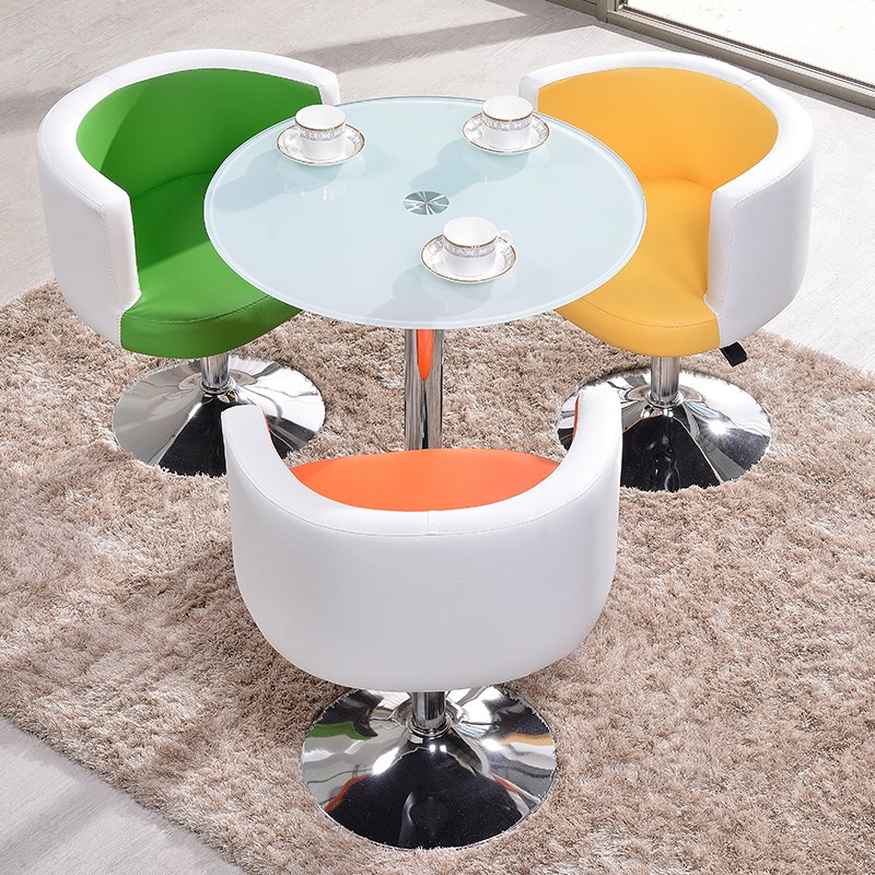 Table Toughened glass Front The reception Negotiate Tables and chairs combination The exhibition hall shop Rest area Negotiating tablein the Business/Office Furniture , Office Furniture , Desk , Conference table category - from Buy2taobao.com to provide professional Taobao agent buy service