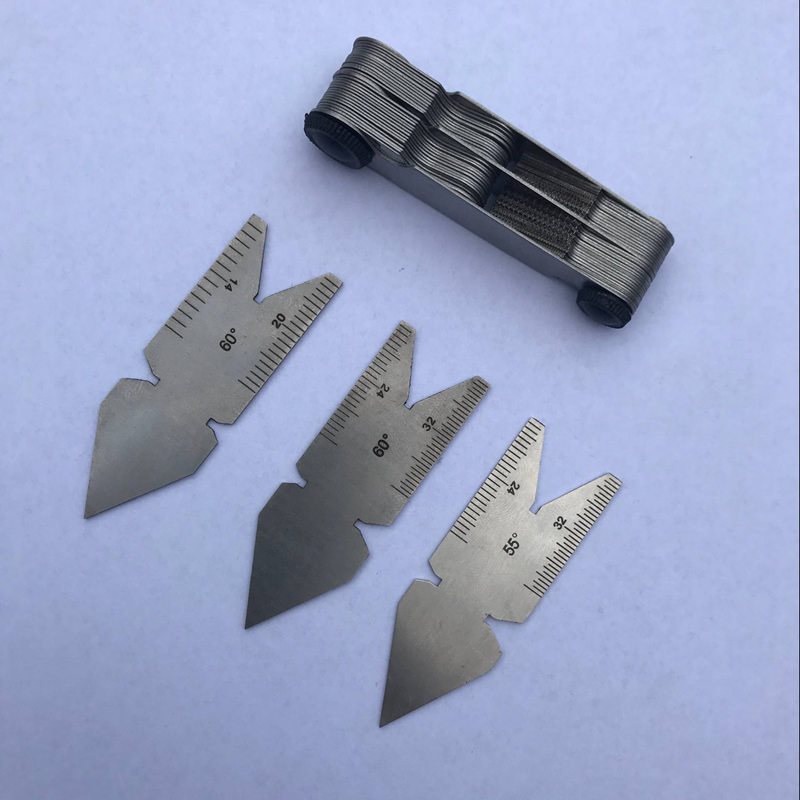 SKU363131 4件套55&60° 量规 计量器具公英制一体螺纹规|msdalam kategori perkakasan/alat, Alat-alat tangan, memegang Tools, tang jarum-hidung - dari Buy2taobao.com untuk memberikan perkhidmatan ejen Taobao profesional membeli