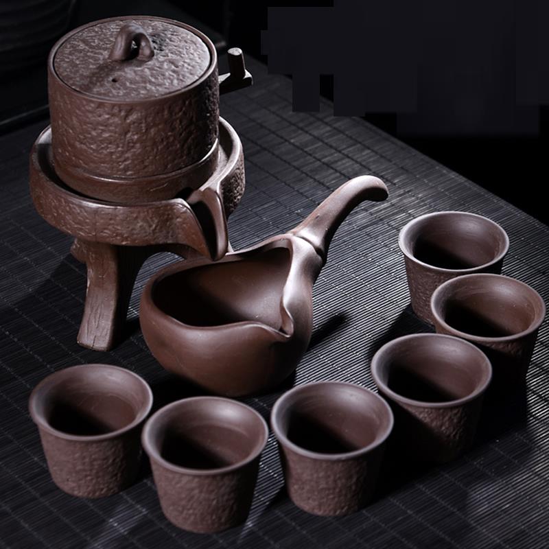 茶具套装 家用懒人茶组礼品荼具盖碗茶日式全自动石模瓷器茶具|ruв категории посуда, чайный сервиз, кунг - Фу, чайный сервиз - от Buy2taobao.com для оказания профессиональной услуги покупки агента Taobao