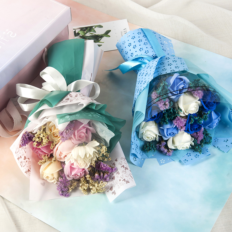 香皂花花束礼盒玫瑰花礼物送女生生日教师礼品浪漫情人创意肥皂花在类目 节庆用品/礼品, 其它节庆用品中 - 来自Buy2taobao.com提供专业的淘宝代购服务