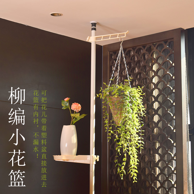 小号藤柳编花篮 圆锥形 内衬塑料布 不漏水 小花盆可直接放入其中在类目 鲜花速递/花卉仿真/绿植园艺, 花瓶/花器/花盆/花架(新), 花篮中 - 来自Buy2taobao.com提供专业的淘宝代购服务