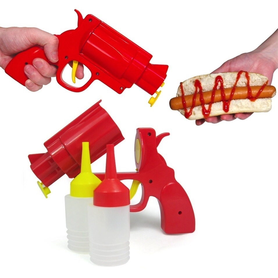 pistolaspara salse Revolver Cruet salad dressing bottle originality Plastic Casterin the Kitchen/Cooking utensils , Kitchen Gadgets/Kitchen storage , Storage jars/Kitchen storage containers , Seasoning bottles category - from Buy2taobao.com to provide professional Taobao agent buy service