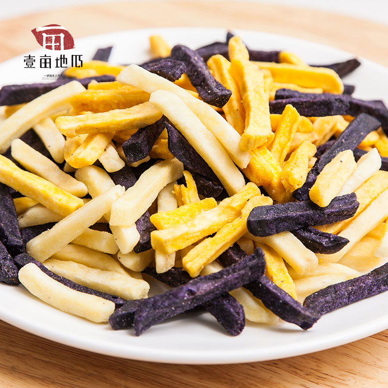 壹亩地瓜薯条红薯条紫薯条零食番薯条地瓜条休闲食品 80g*3在类目 零食/坚果/特产, 饼干/膨化, 膨化食品中 - 来自Buy2taobao.com提供专业的淘宝代购服务