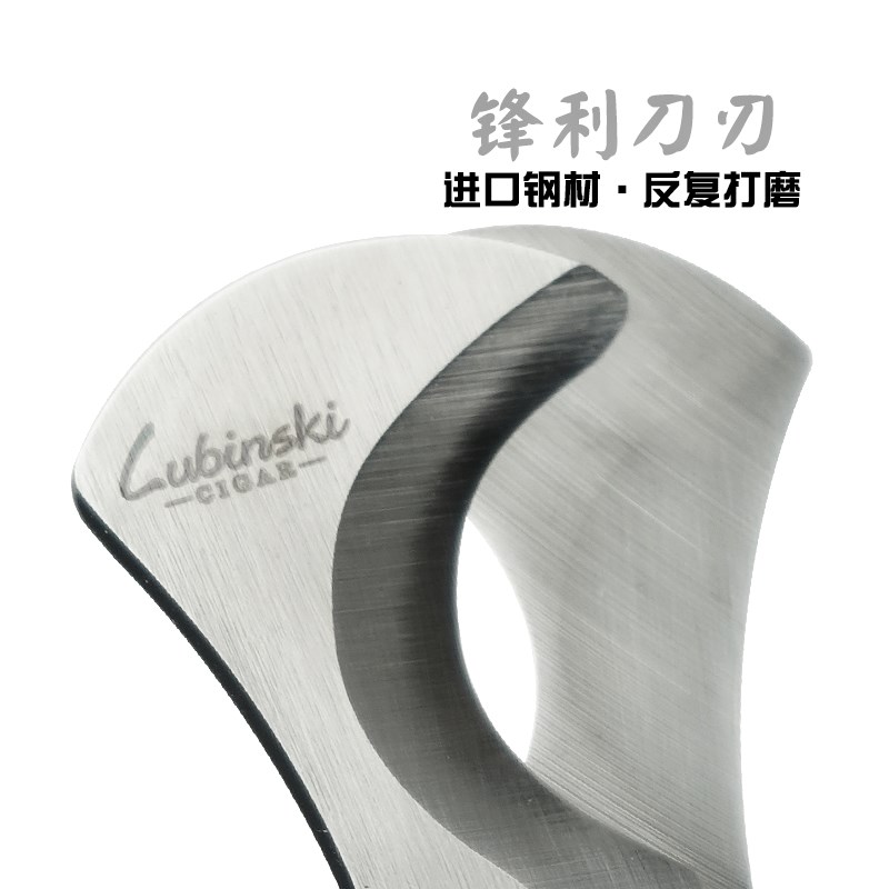 Cigar scissors Handle type Cigar scissors Germany Imported Stainless steel Cut Gift box packagingin the ZIPPO/Swiss Army Knife/Glasses , Smoking , Cigar scissors/Knife category - from Buy2taobao.com to provide professional Taobao agent buy service