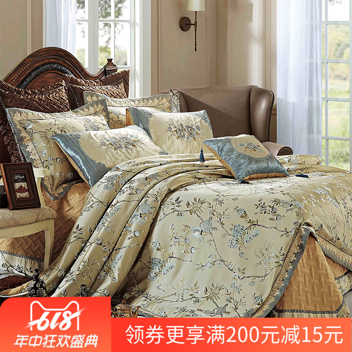 欧式高档奢华样板房床品 婚庆床上用品四六八十件套MYL730|ruв категории постельные принадлежности, кровать новобрачных/четыре члена рукав/Несколько членов рукав - от Buy2taobao.com для оказания профессиональной услуги покупки агента Taobao