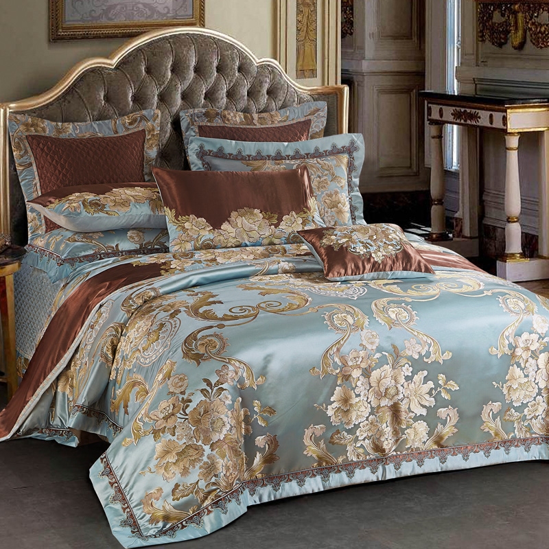 European style The bed Supplies Cotton Four piece suit Luxurious high-grade villa Quilt cover New Chinese style Wedding celebration Tenin the Bedclothes , Bedding Sets/Family of four/Multiple sets of category - from Buy2taobao.com to provide professional Taobao agent buy service